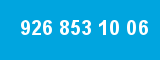 926 853 10 06